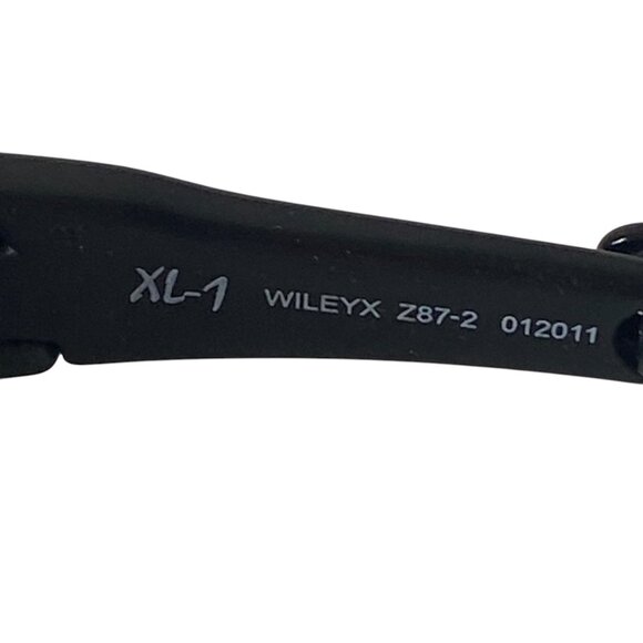 WileyX XL-1 Z87-2 Tactical Safety Sunglasses Black Frame Adjustable Strap Italy - Picture 6 of 7